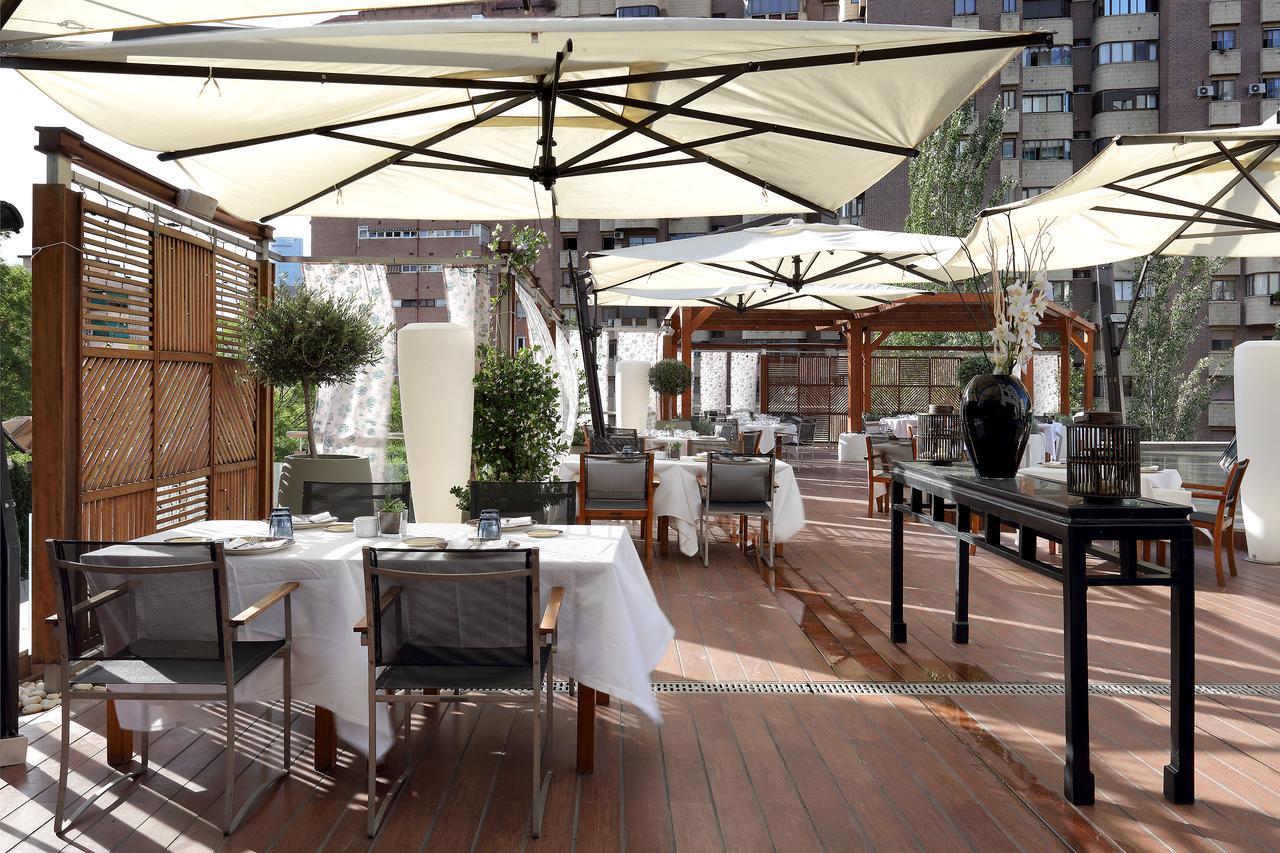Eurostars Suites Mirasierra Мадрид Екстериор снимка The restaurant